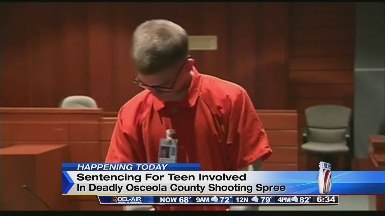 Teen to be sentenced in Osceola shooting spree - YouTube