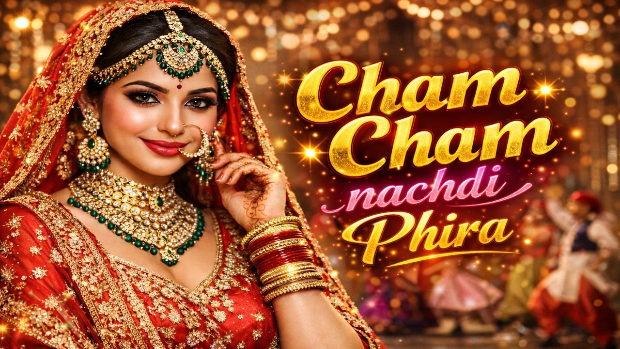 Cham Cham Nachdi Phira | Official AI Music Video | @Aisounds-25