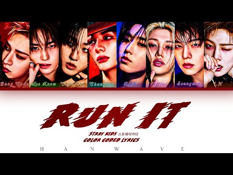 Stray Kids (스트레이 키즈) 'Run It' (COLOR CODED LYRICS)