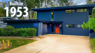 Touring Mid Century Modern house designed by Ralph Fournier | This House Tours