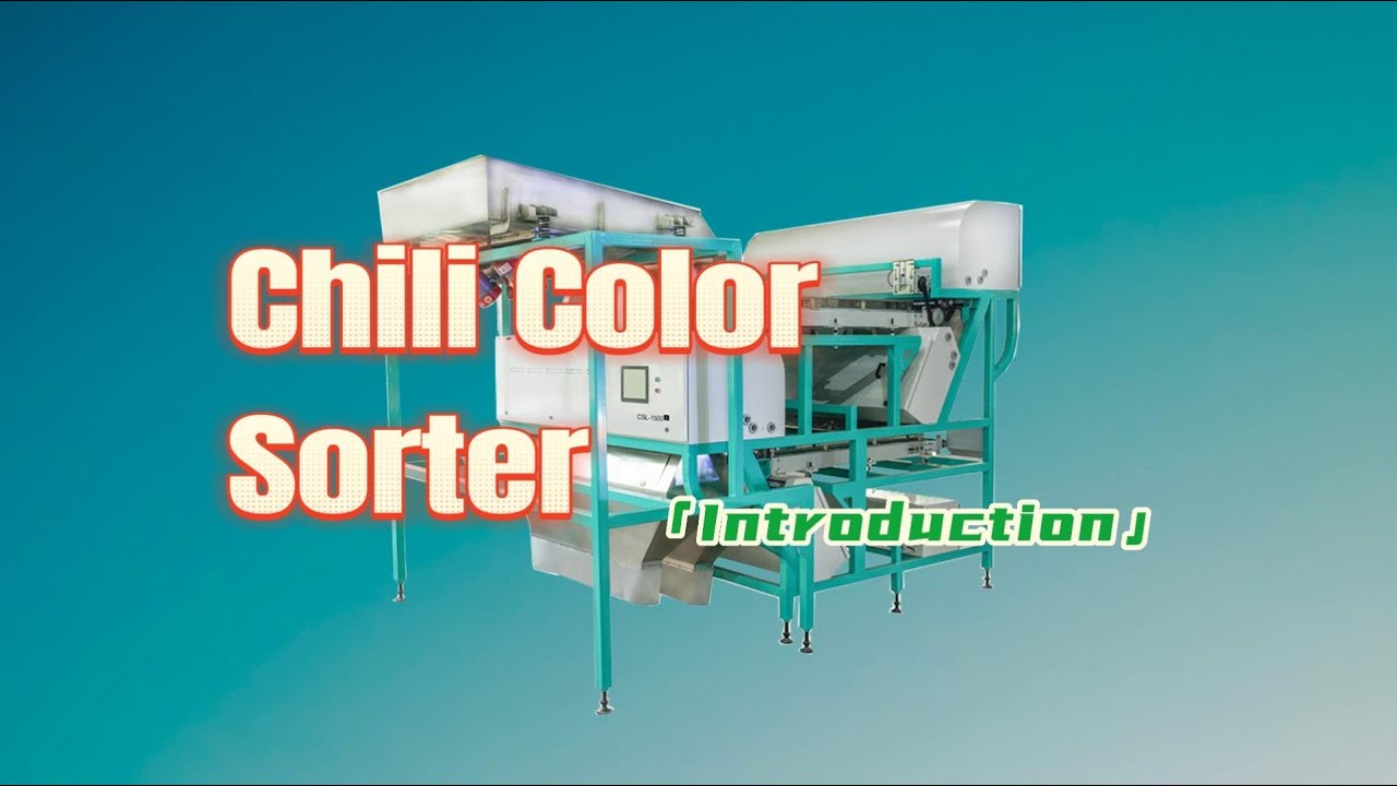 Chili Pepper Color Sorter Machine