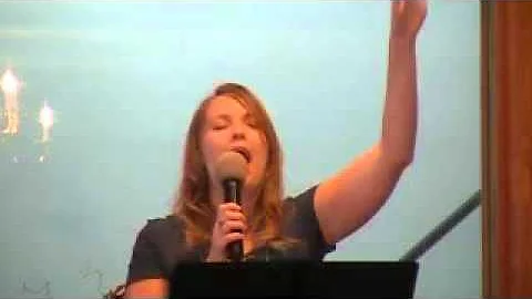 Blessed Assurance Temple  April Burgess  singing p...
