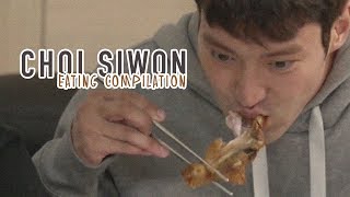 Choi Siwon Eating Compilation