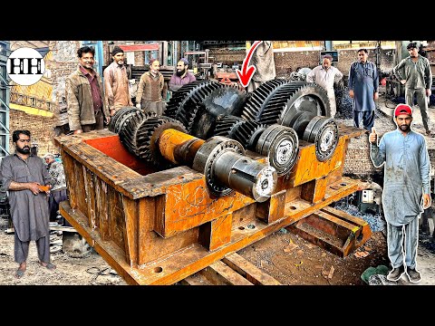 How they could have Manufactured Giant Industrial Gearbox in