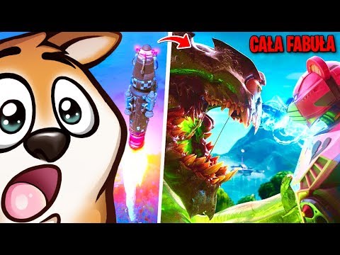 CAŁA FABUŁA w Fortnite! (SEZON 1 - SEZON 10) *wspominanko*