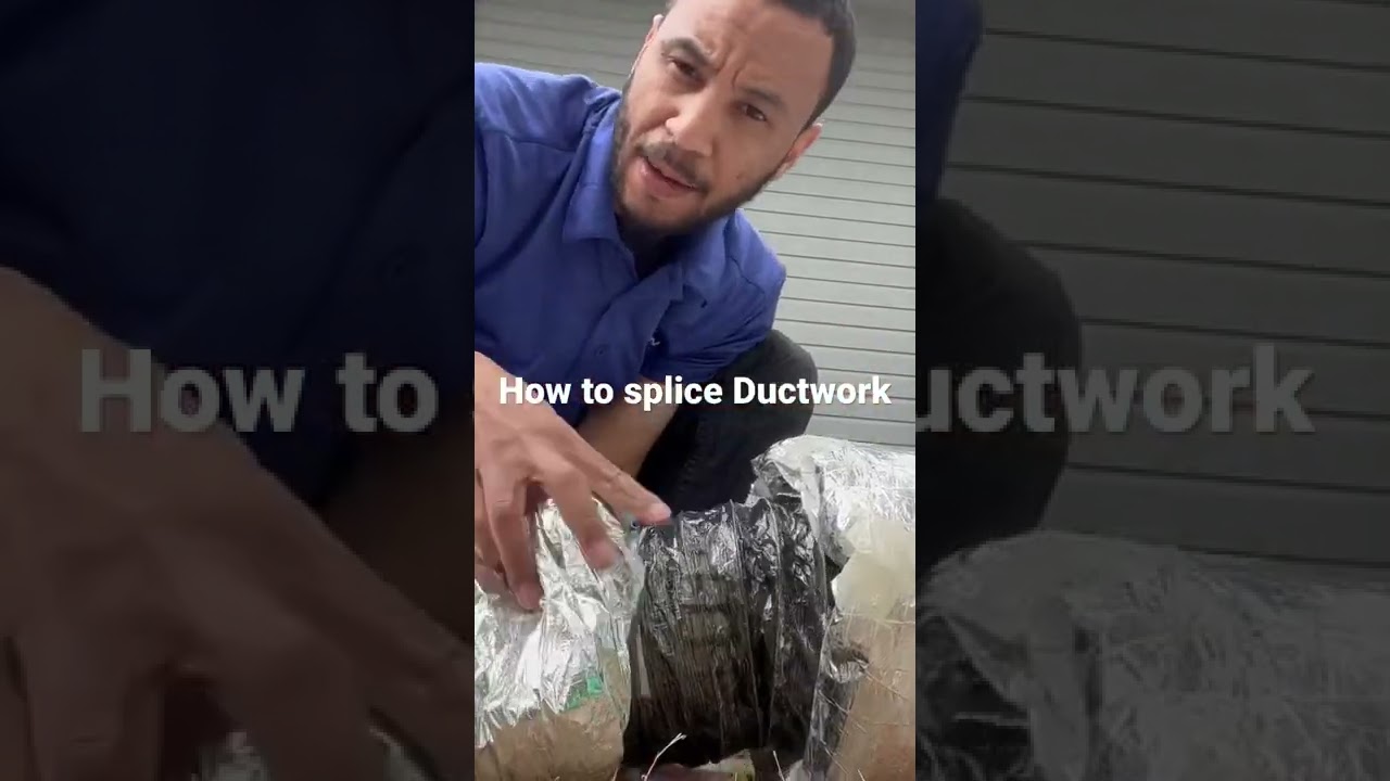 How to splice ductwork