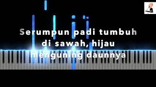 Serumpun Padi (R. Maladi) Iringan Piano dan Lirik