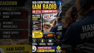 When Mobile Networks Fail, Ham Radio Can Save Lives