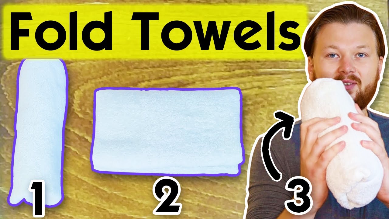 2 Pretty Ways to Fold Your Towels »