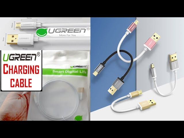 UGREEN Micro USB Charging Cable REVIEW Vs Anker | Motorola | Aukey
