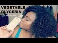 Vegetable Glycerin for "Natural Hair" | PROS & CONS