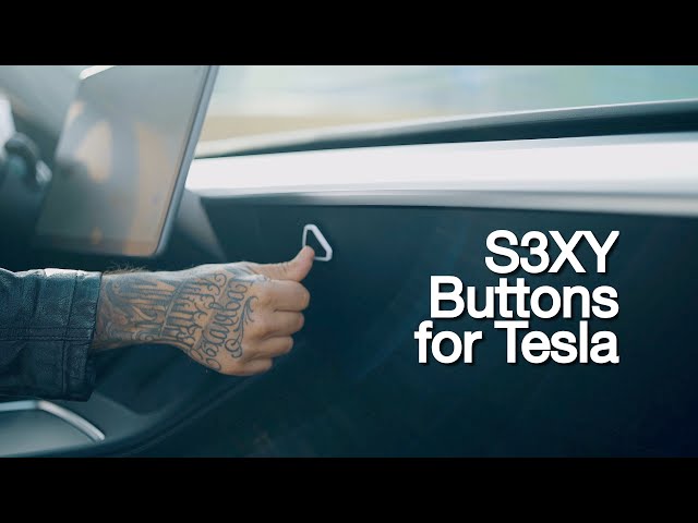 Tesla S3XY Buttons