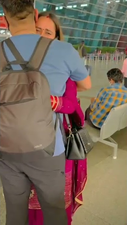 Sade Dil❤️Tao Puch Sajna asi Kyo Pardesi hoye😭😥// Emotional Moment 😔// Cute Couple 🌺💐// #shorts