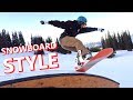 TIPS FOR SNOWBOARDING WITH STYLE