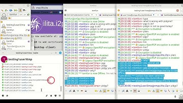 Why pidgin is not good for end to end (e2e) encryption. Raw video. i2P with PGP with Plugins