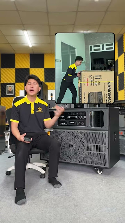 Reaction Giao Hàng Cho Anh Hùng Ở Đồng Tháp Mẫu Loa Điện Chính Hãng Nanomax Pro-909i | ĐIỆN MÁY 369