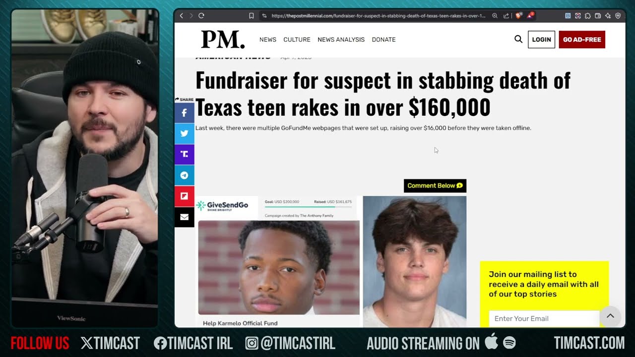 Karmelo Anthony, Who Stabbed Austin Metcalf Raises $170,000 For Legal Defense In Shock Case