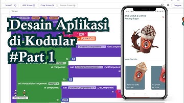#Tutorial Membuat Desain Tampilan Aplikasi Android di Kodular Tanpa Coding Part1