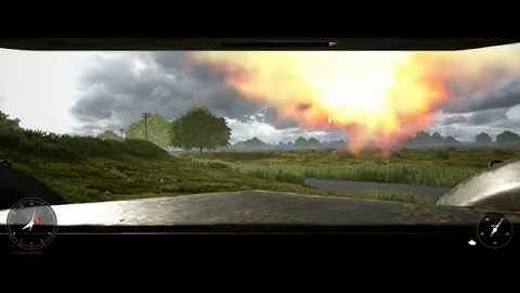 Post Scriptum - Daimler, hitting em hard with that 2 Pounder on Driel