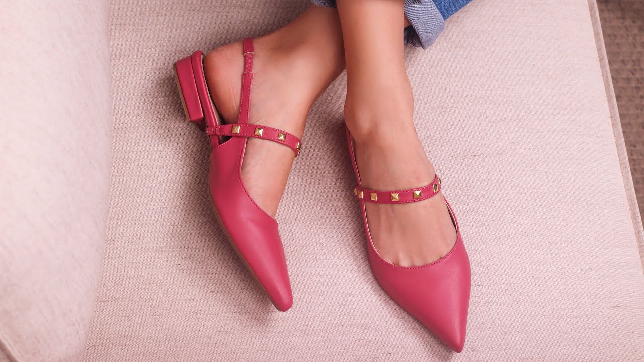 SLINGBACK VIOLANTA JADE MARSALA | Violanta Calçados Femininos