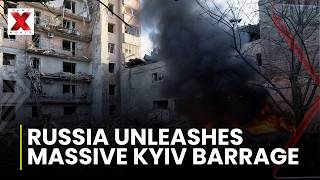 Russia Pounds Kyiv | 17 Killed as Massive Missile, Drone Barrage Hits Ukraine | NewsX World