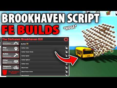 [NEW] Brookhaven Script | FE BUILDS, CREATE HUGE THINGS | *NO KEY & UNDETECTED*