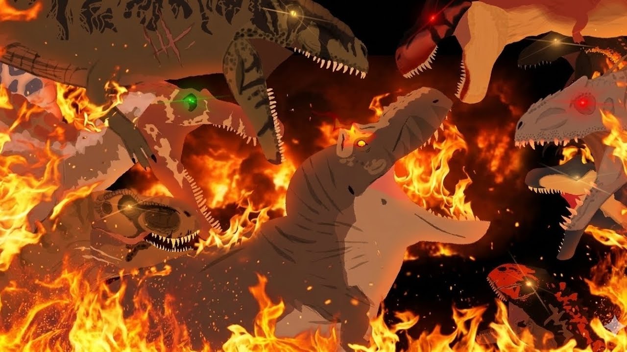 Tigerosaurus Rampage (DC2 Animation) Tyrannosaurus Rex Rampage - YouTube