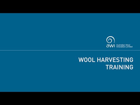 Wool Harvesting Training - Wool Handling Basics