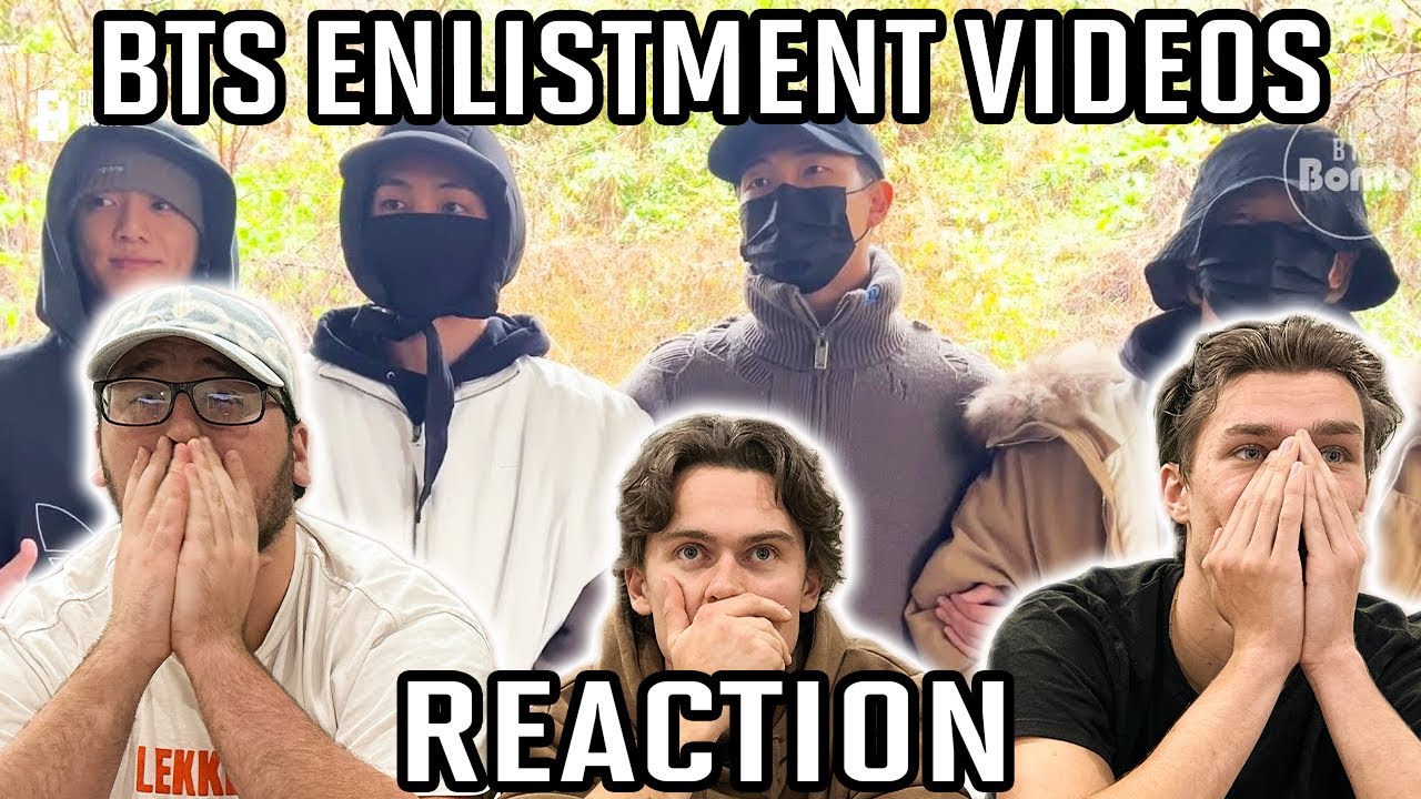 K-POP NEWBIES WATCH BTS ENLISTMENT VIDEOS!