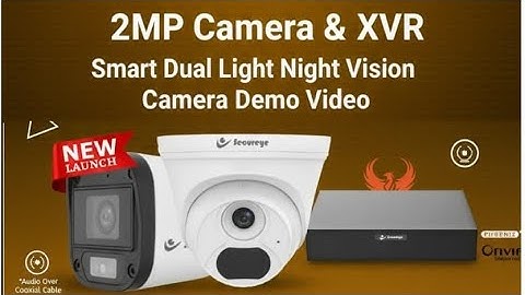 2MP Starlight Dual Light + XVR Full Night Vision Test | Secureye CCTV Demo
