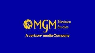 Mgm Television Logos 2021-Present With Verizon Media Byline