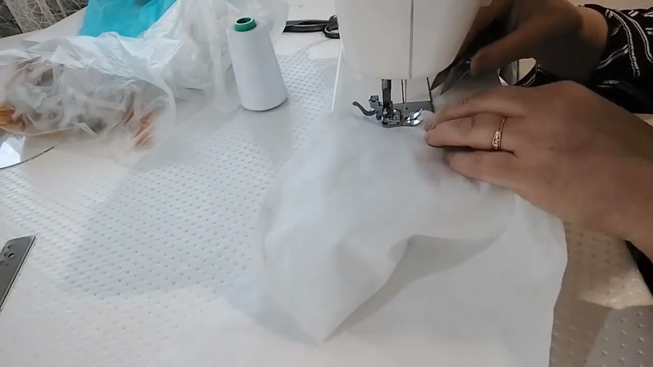 Кимешектің бас киімін, екше тігіп үйрену 2 ші бөлім