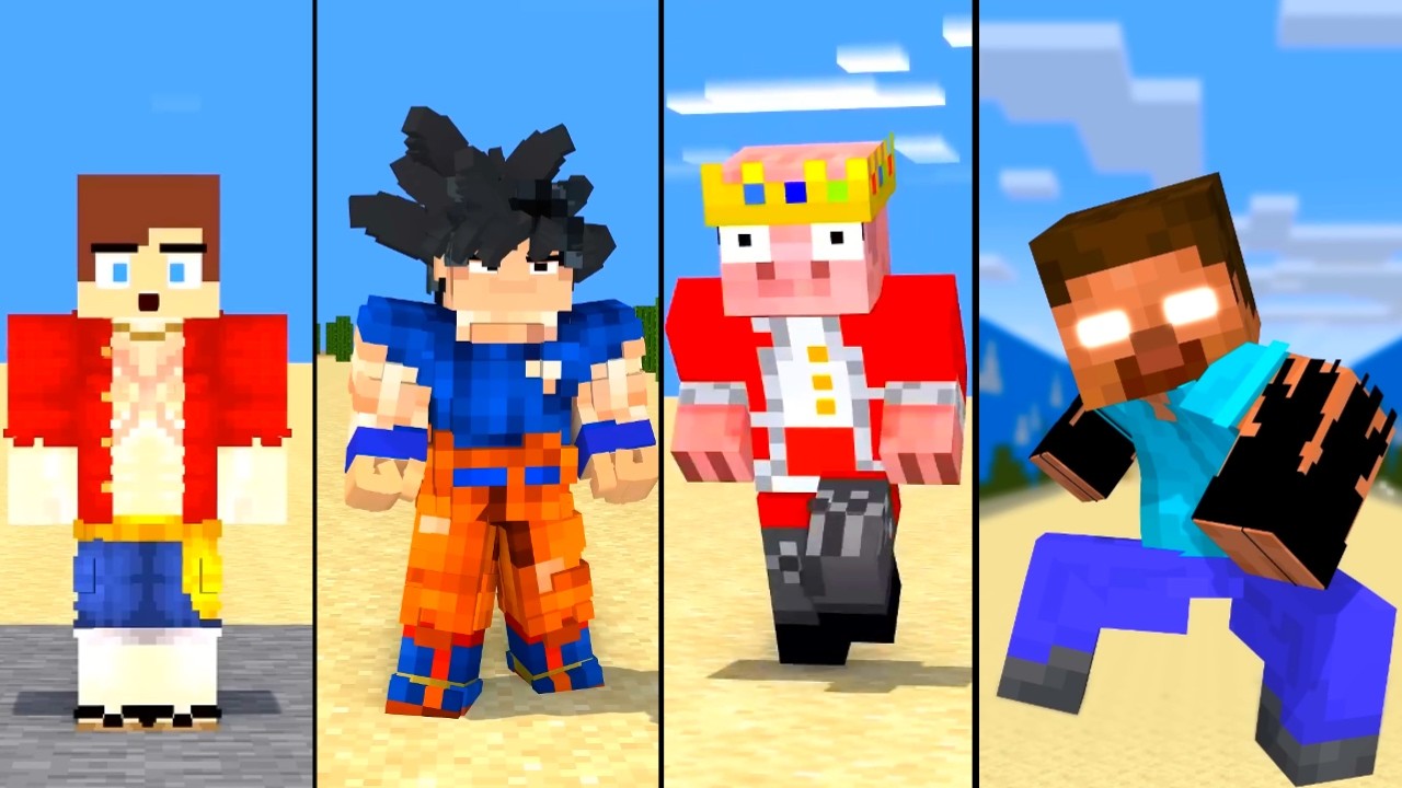 The Dark Mirror Twins | Who will be the strongest? Technoblade 🤨| The Dark Twins Minecraft