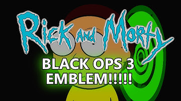 Rick and Morty Emblem (Black Ops 3)