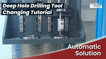 How to Change Deep Hole Drilling Tools Safely and Efficiently?#cnclathe #cnc #deepholedrilling
