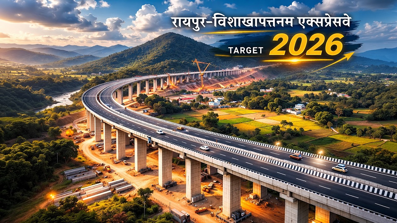 Raipur–Visakhapatnam Economic Corridor | Package-08 Twin Tunnel & Scenic Viaduct Update