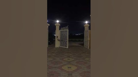 BFT swing gate installation