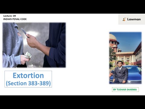 Extortion (Section 383-389)