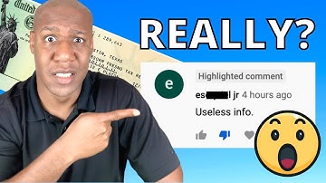 QUICK: $600 Stimulus Check Updates, Filing Info & Replying to Insensitive Comment
