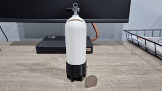 Scuba Bank 3D Printed Scuba Tank Piggy Bank