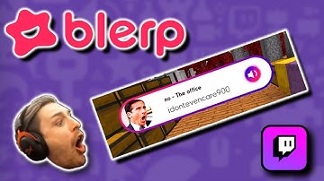 Setup Sound Effects With Twitch Channel Points 🎵 Blerp Twitch Extension Setup