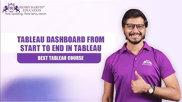 Tableau Dashboard from Start to End (Part 1)| HR Dashboard | Beginner to Pro| Henry Harvin Education