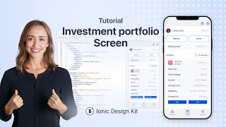 How to Create an Investment Portfolio Screen | Ionic Design Kit