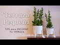 CÓMO DECORAR TU TERRAZA PEQUEÑA | Decoración de Interiores con Liliana Michel