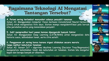 Penerapan Kecerdasan Buatan (AI) di Bidang Pertanian - Binus University - Foundation of AI Group 4