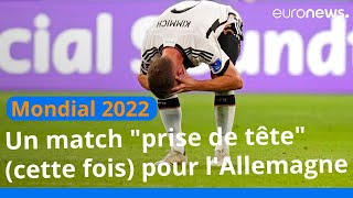 Mondial 2022 : l'Allemagne se fait surprendre d'entrée par le Japon