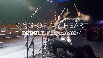 King Of My Heart (Live at The Send Brasil) Drum Cam ⚡️