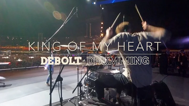 King Of My Heart (Live at The Send Brasil) Drum Cam