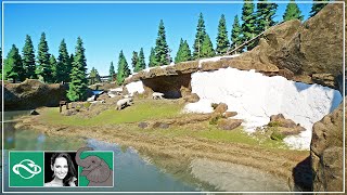 🐘 Polar Bear Habitat | Part 1 | City Zoo | Speed Build | Planet Zoo |