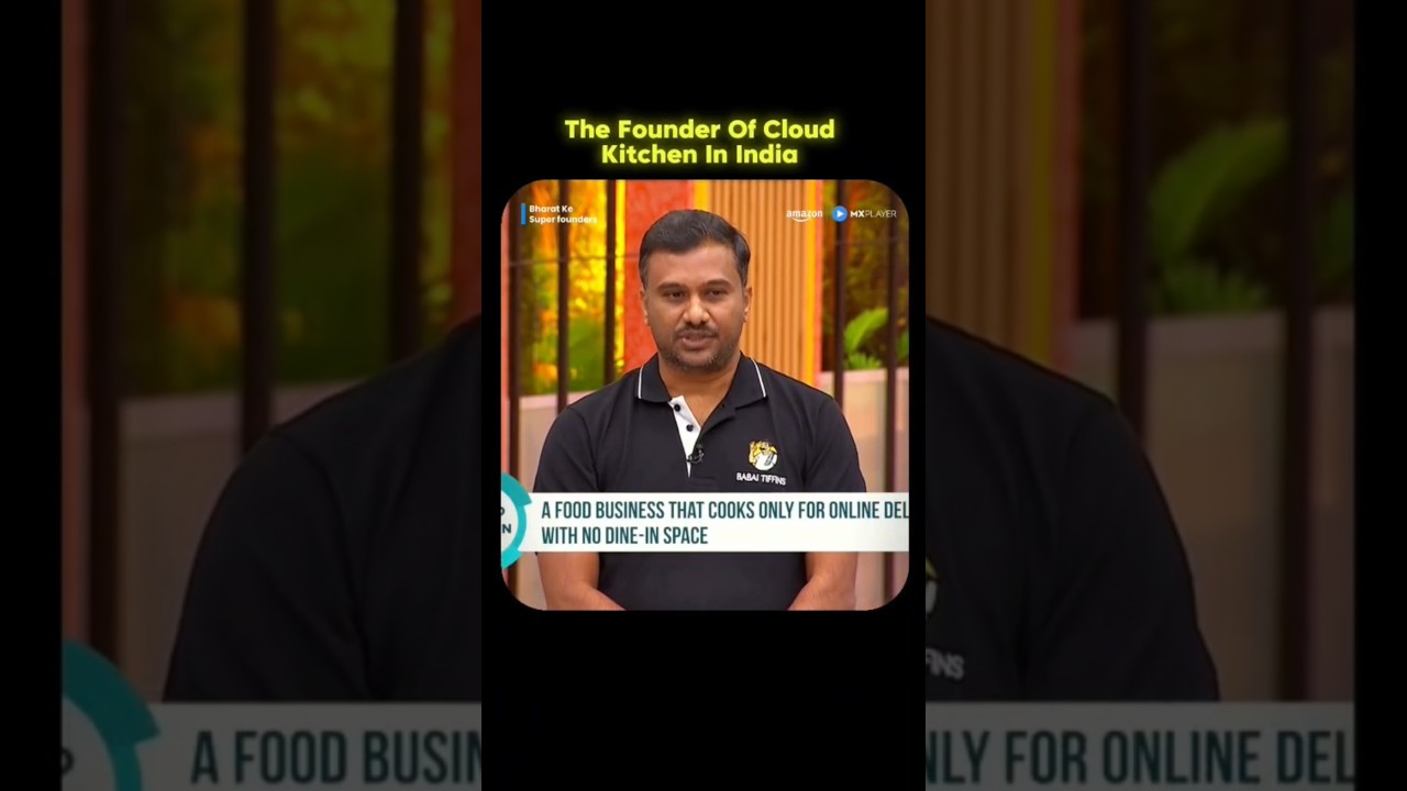 The Founder Of Cloud Kitchen In india #BharatKeSuperFounders #AmazonMXPlayer #BharatKeSuperFounders